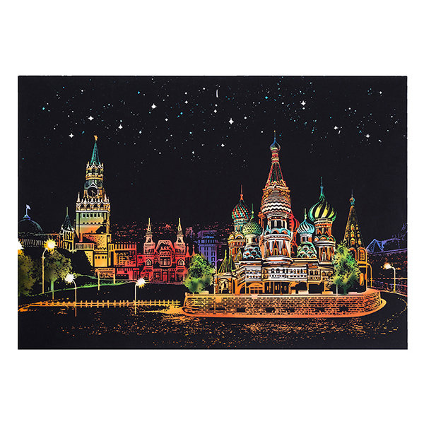 DIY-Painting-Scratch-Scraping-Drawing-Paper-World-Sightseeing-Pictures-Creative-Gift-Home-Decor-Pain-1241865