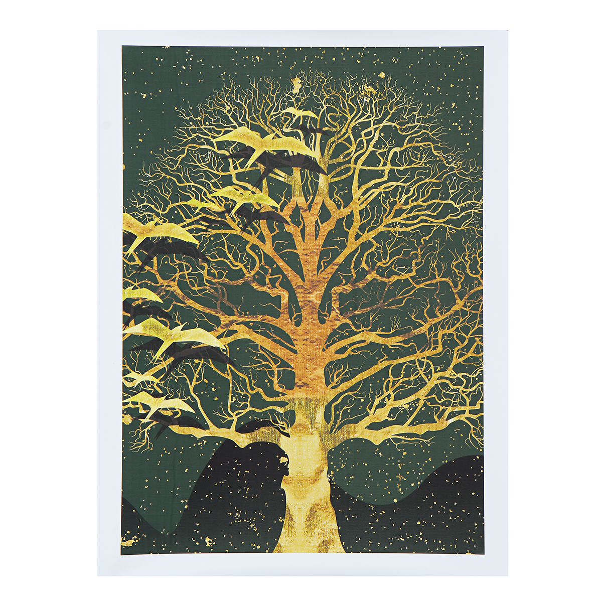 2Pcs-Modern-Tree-Canvas-Print-Paintings-Wall-Art-Unframed-Picture-Home-Decor-1430564