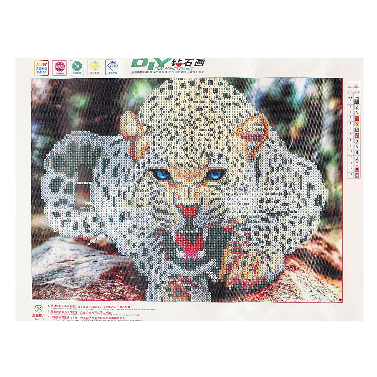 30x40CM-5D-Diamond-Painting-Leopard-Embroidery-Cross-Stitch-Home-Decor-1094707