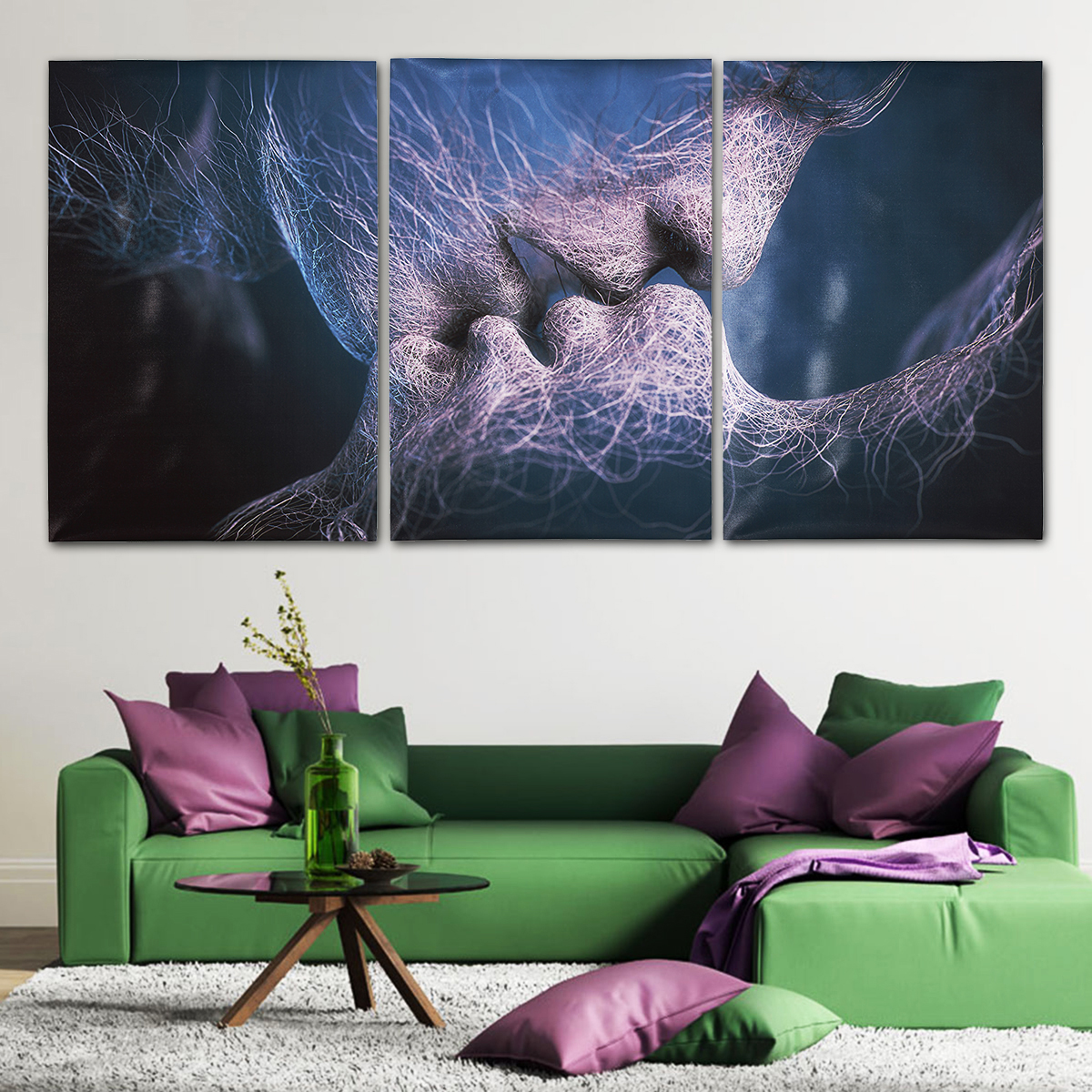 3Pcs-Love-Kiss-Abstract-Canvas-Print-Paintings-Pictures-Home-Room-Decor-Unframed-1354927