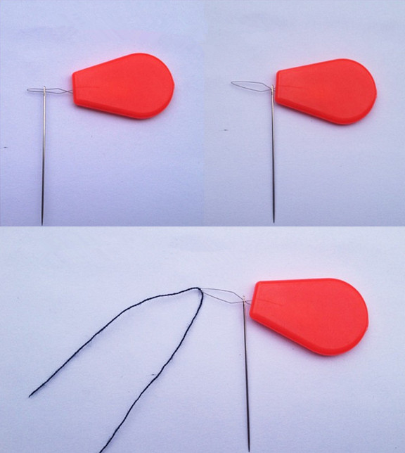 10Pcs-Needle-Threader-Bow-Wire-Stitch-Insert-Plastic-Craft-Tool-915734