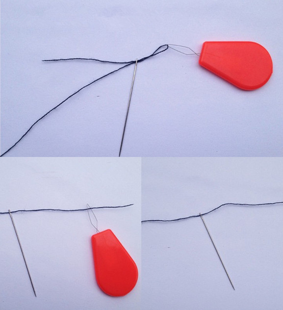 10Pcs-Needle-Threader-Bow-Wire-Stitch-Insert-Plastic-Craft-Tool-915734