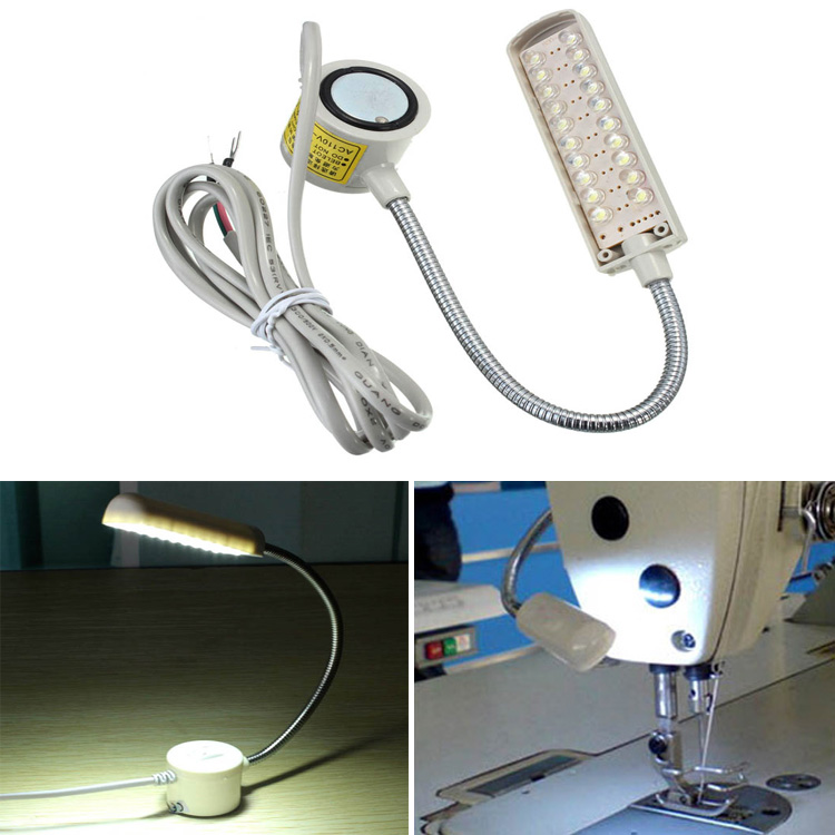 15W-110-250V-20-LED-Gooseneck-Sewing-Machine-Single-Magnetic-Base-Knuckle-Joint-Light-1032004