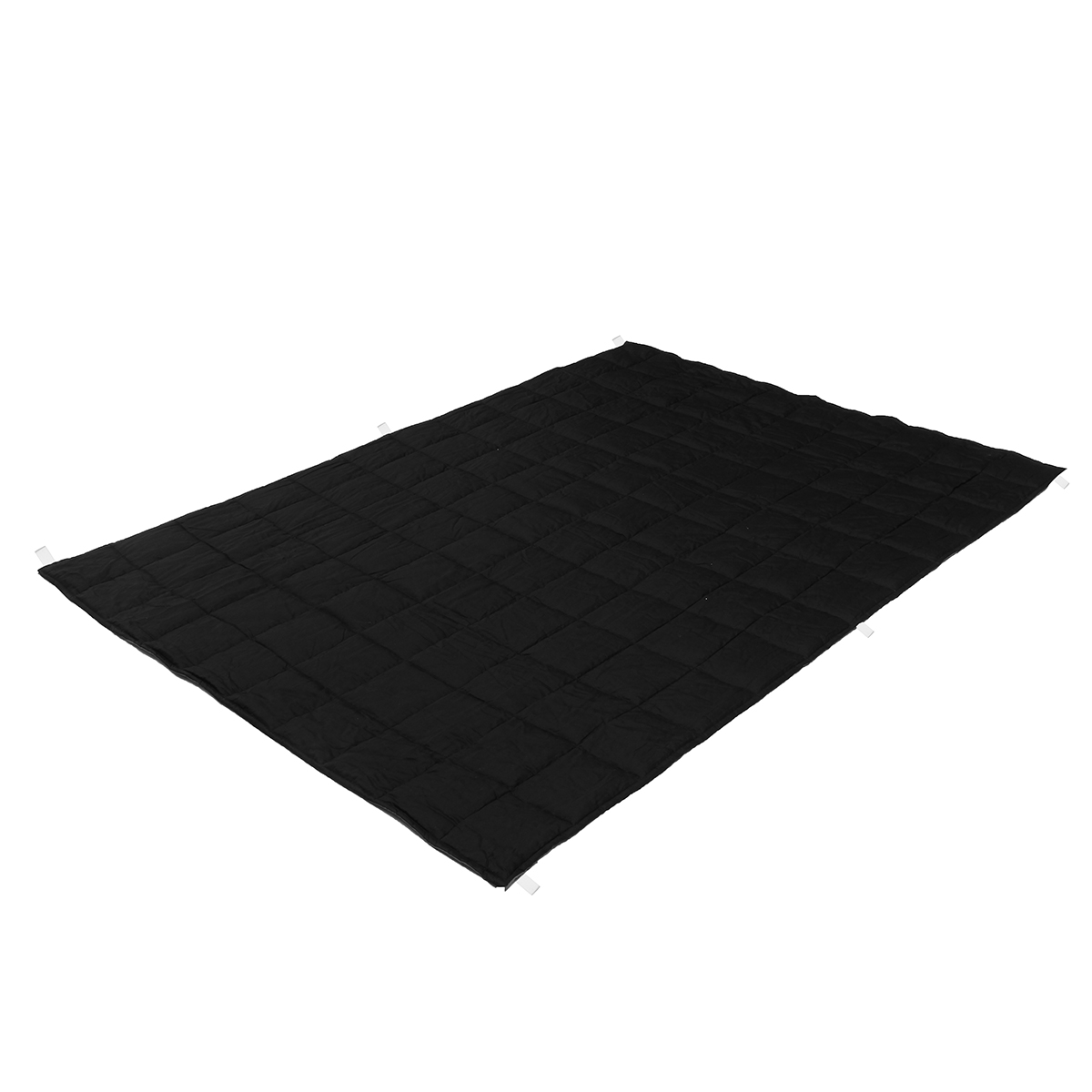 100x150CM-Weighted-Cotton-Blanket-Heavy-Sensory-Relax-45--7--95Kg-Black-Blankets-1349469