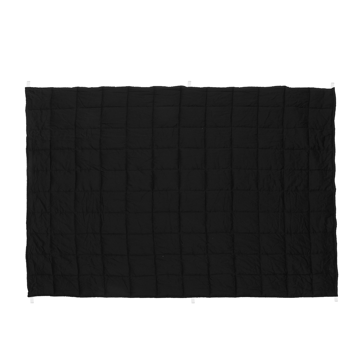 100x150CM-Weighted-Cotton-Blanket-Heavy-Sensory-Relax-45--7--95Kg-Black-Blankets-1349469