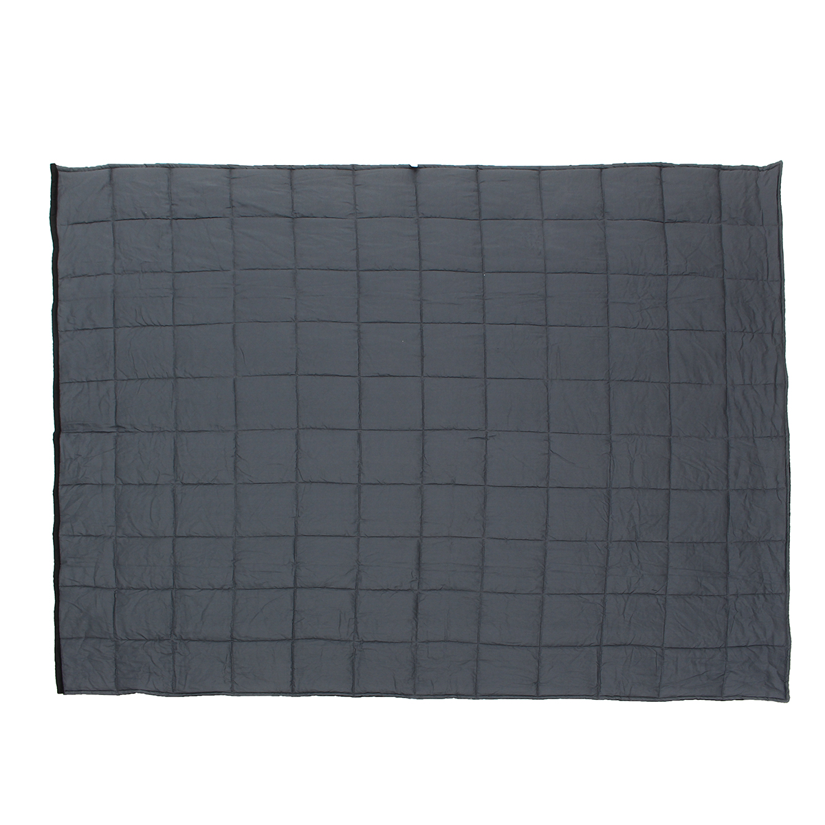 100x150CM-Weighted-Cotton-Blanket-Heavy-Sensory-Relax-45--7--95Kg-Black-Blankets-1349469