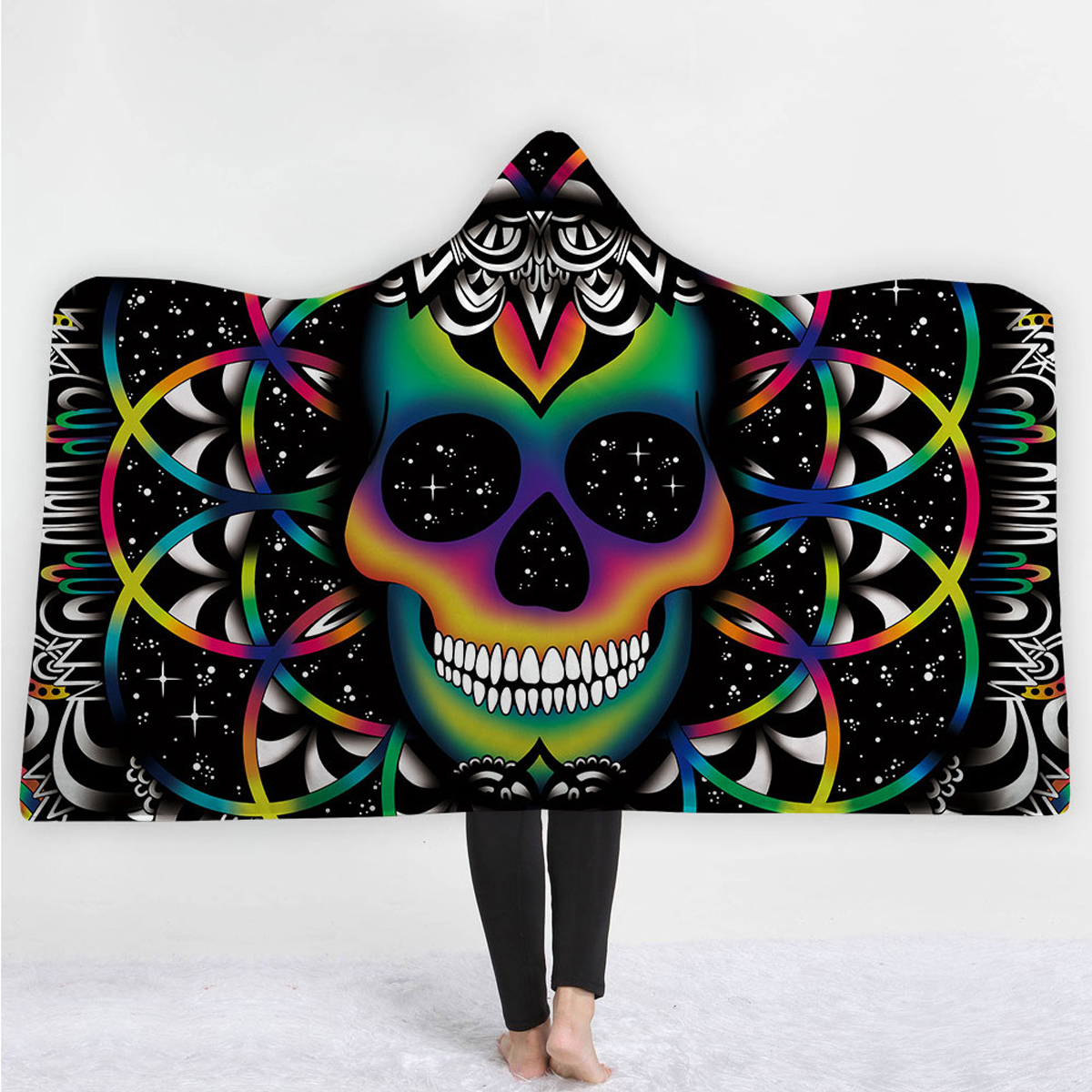 130x150cm-3D-Digital-Printing-The-Skeleton-Wearable-Hooded-Blanket-Thickened-Double-Plush-Blankets-1353393