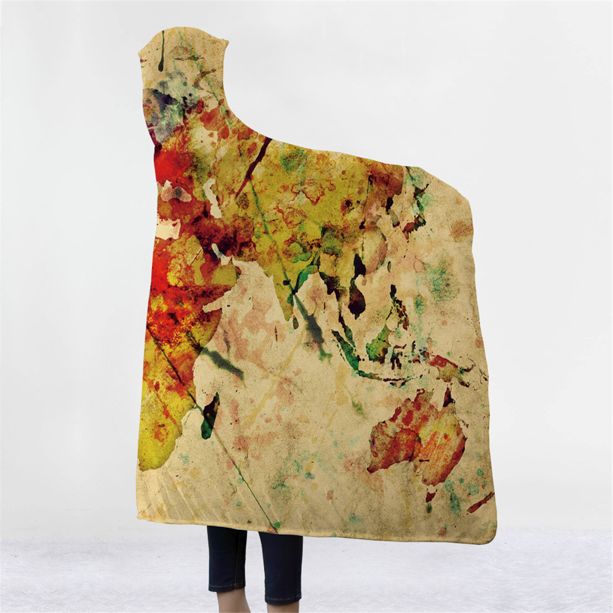 150200cm-3D-Digital-Printing-World-Map-Adult-Hooded-Blanket-Wearable-Durable-Blankets-1373095