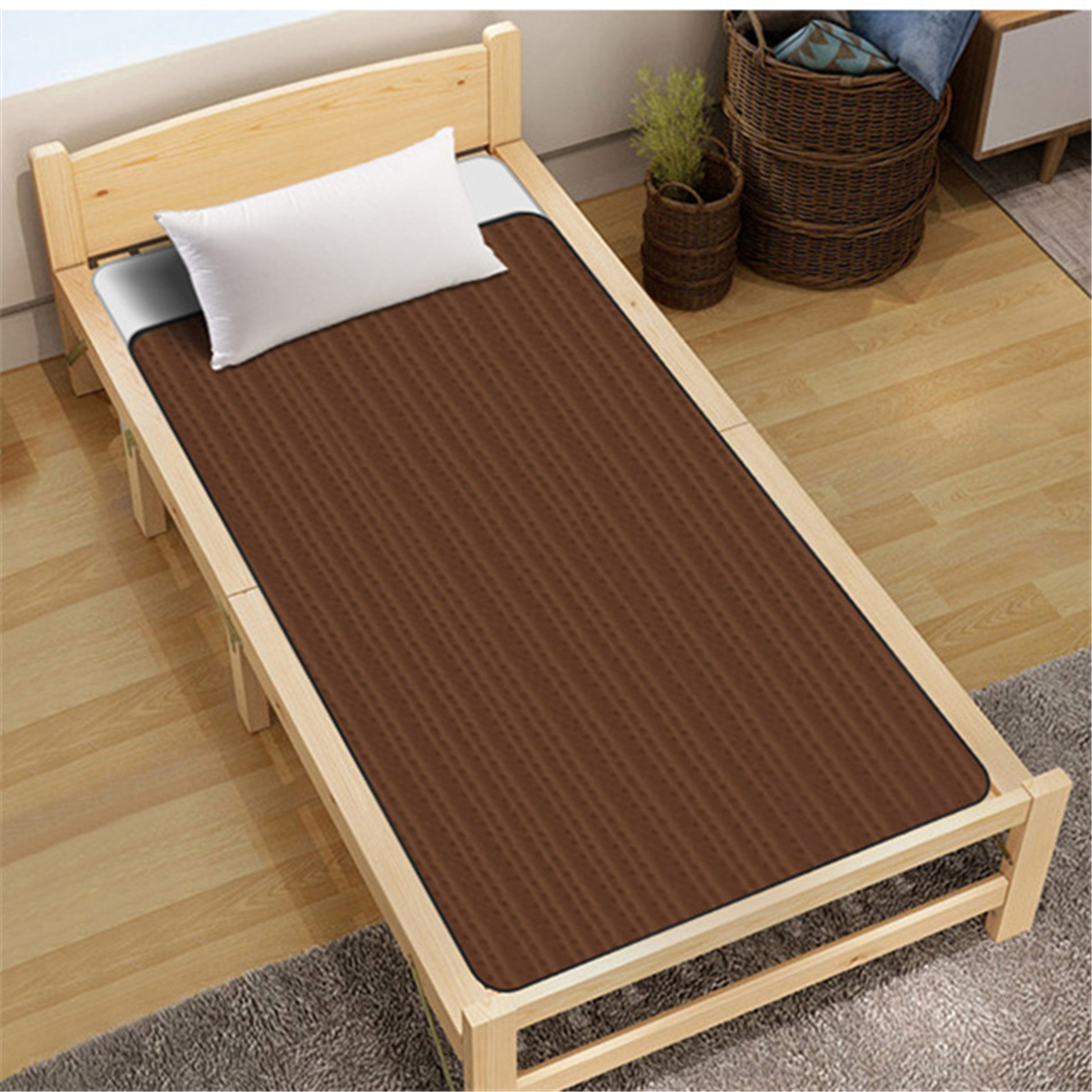 150X75-Electric-Heated-Throw-Over-Blankets-Fleece-Washable-Warm-Mattress-1377860