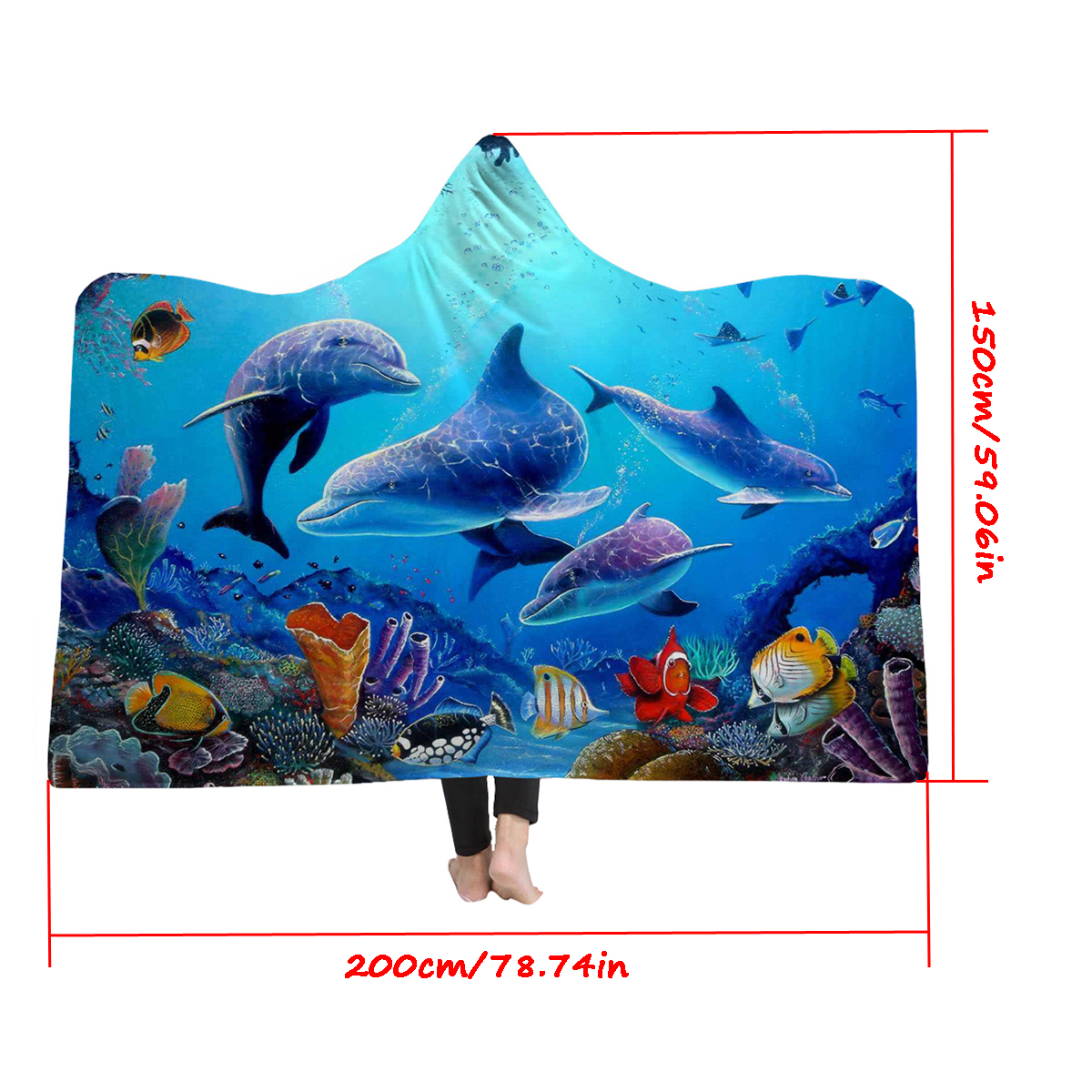 150x200cm-Kid-Adult-Hooded-Blankets-Soft-Ocean-World-Wearable-Throw-Blankets-Cloak-1424009