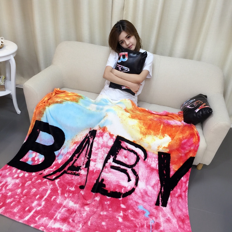 Super-Soft-Flannel-Air-conditioning-Blanket-Baby-Gift-Blankets-Creative-Trends-With-Package-Bag-1121543