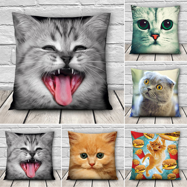 3D-Cute-Expressions-Cats-Throw-Pillow-Cases-Sofa-Office-Car-Cushion-Cover-Gift-1022487