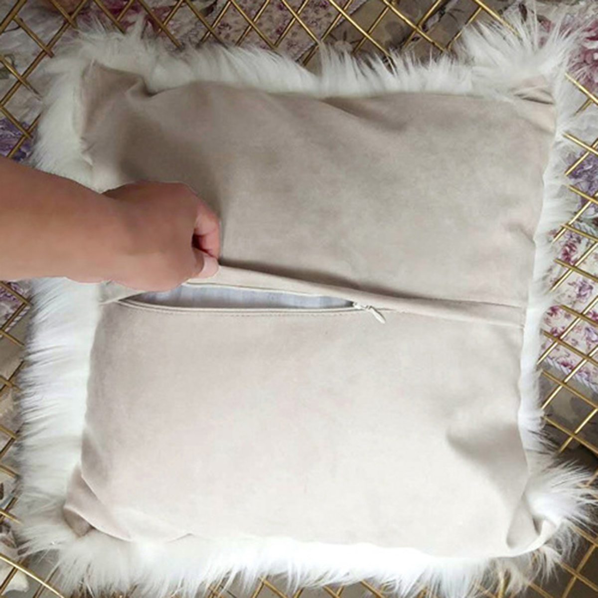 4040cm-Fluffy-Plush-Soft-Sofa-Chair-Pillow-Case-Cushion-Cover-1377853