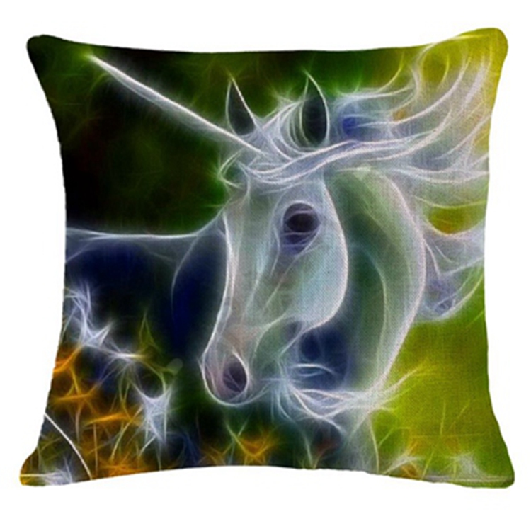 Honana-45x45cm-Home-Decoration-3D-Animals-Fluorescence-6-Optional-Patterns-Cotton-Linen-Pillowcases--1290900