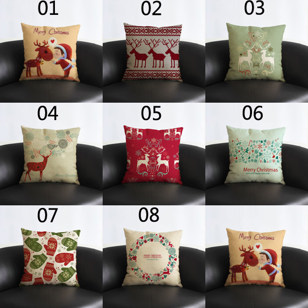 Vintage-Christmas-Series-Deer-Throw-Pillow-Case-Linen-Cotton-Square-Sofa-Cushion-Cover-1004988
