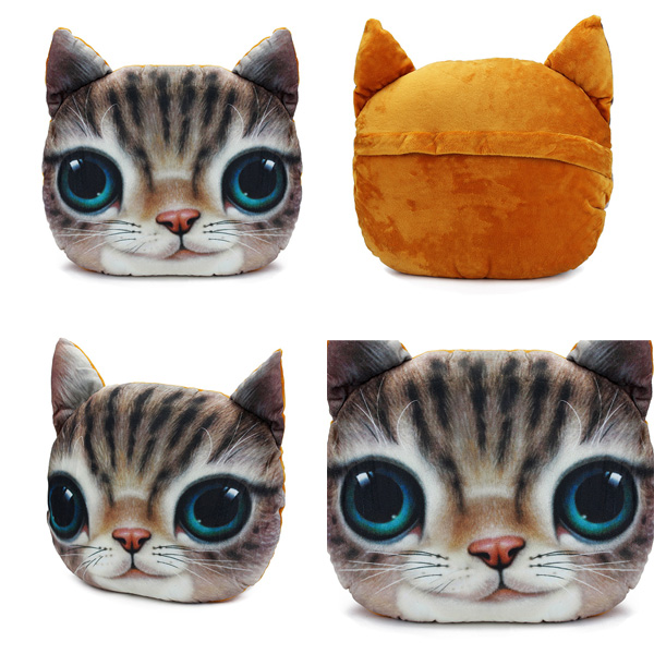 2-Sizes-Plush-Creative-3D-Dog-Cat-Throw-Pillows-Meow-Star-Sofa-Bed-Cushion-987293