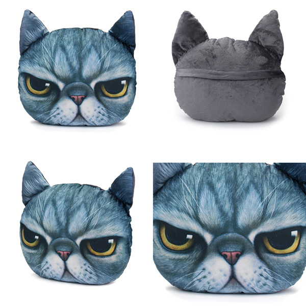 2-Sizes-Plush-Creative-3D-Dog-Cat-Throw-Pillows-Meow-Star-Sofa-Bed-Cushion-987293