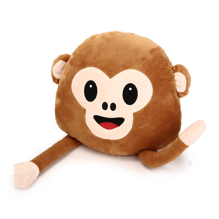 35cm-Creative-Emoji-Monkey-With-Hands-Throw-Pillow-Plush-Stuffed-Cushion-Office-Home-Sofa-Decor-1027727