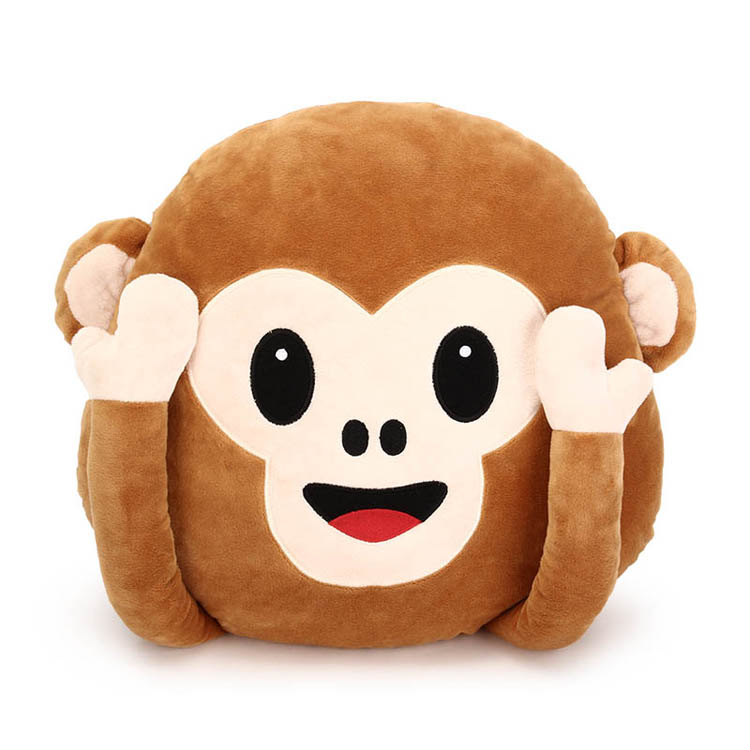 35cm-Creative-Emoji-Monkey-With-Hands-Throw-Pillow-Plush-Stuffed-Cushion-Office-Home-Sofa-Decor-1027727