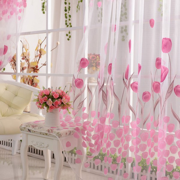 100x200cm-Soft-Tulle-Tulip-Flower-Window-Screen-Home-Sheer-Window-Curtain-983156