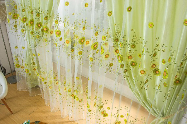 100x200cm-Sunflower-Tulle-Voile-Sheer-Window-Screen-Bedroom-Window-Curtain-986586