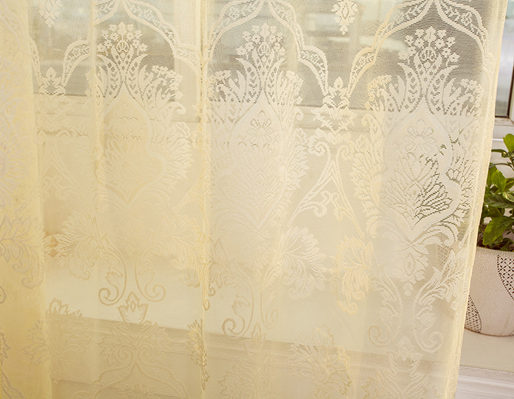 2-Panel-Beige-Hollow-Out-Sheer-Tulle-Curtains-Window-Screening-Breathable-Bedroom-Study-Home-Decor-1058443