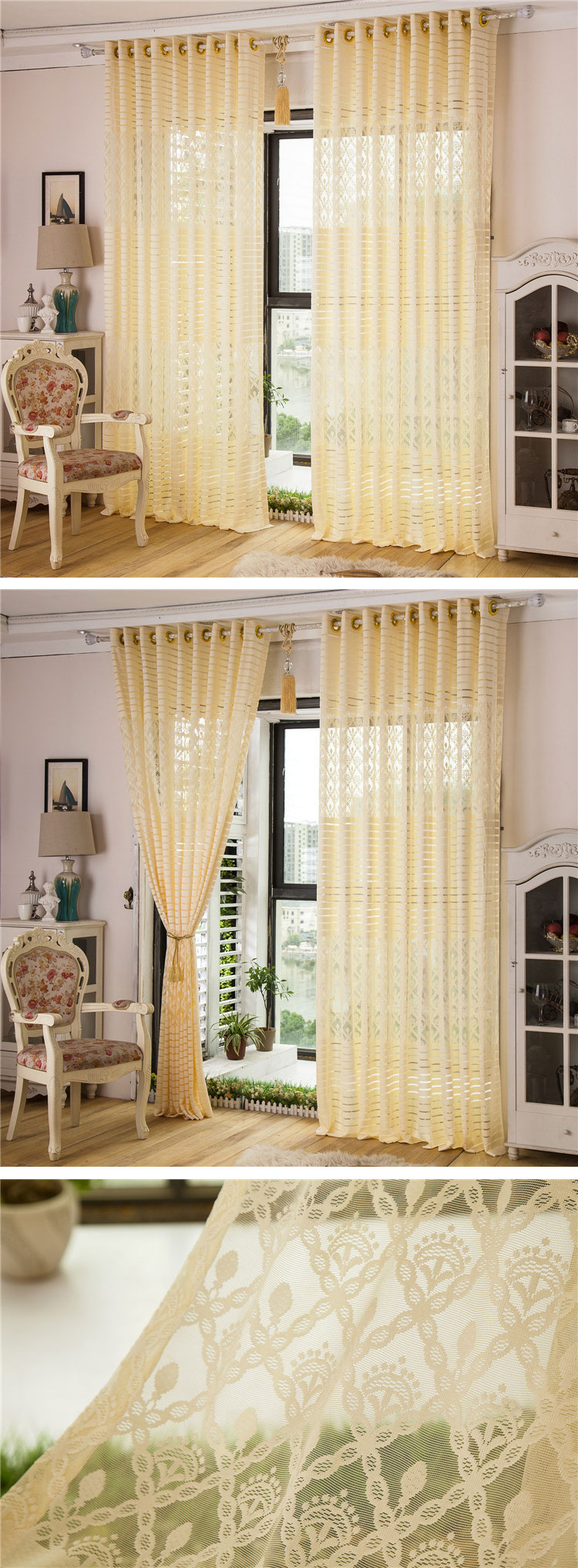 2-Panel-Jacquard-Lace-Sheer-Tulle-Curtains-Bedroom-Living-Room-Hollow-Out-Window-Screening-1059882