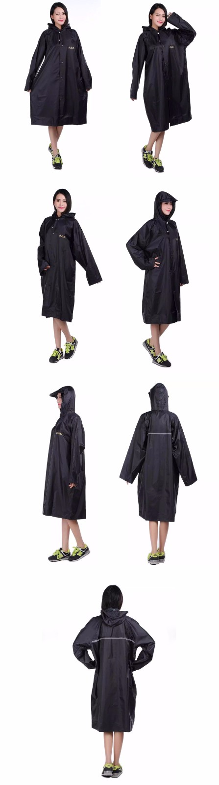 Adult-Outdooors-RainCoat-Long-Poncho-Hood-Thicker-Reflective-Types-Design-Work-Travel-Rainwear-1104682