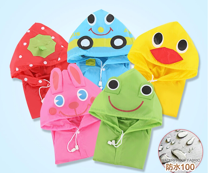 Childrens-Raincoat-RainwearRain-suitKids-Waterproof-Animal-Raincoat-Duck-Raincoat-52100