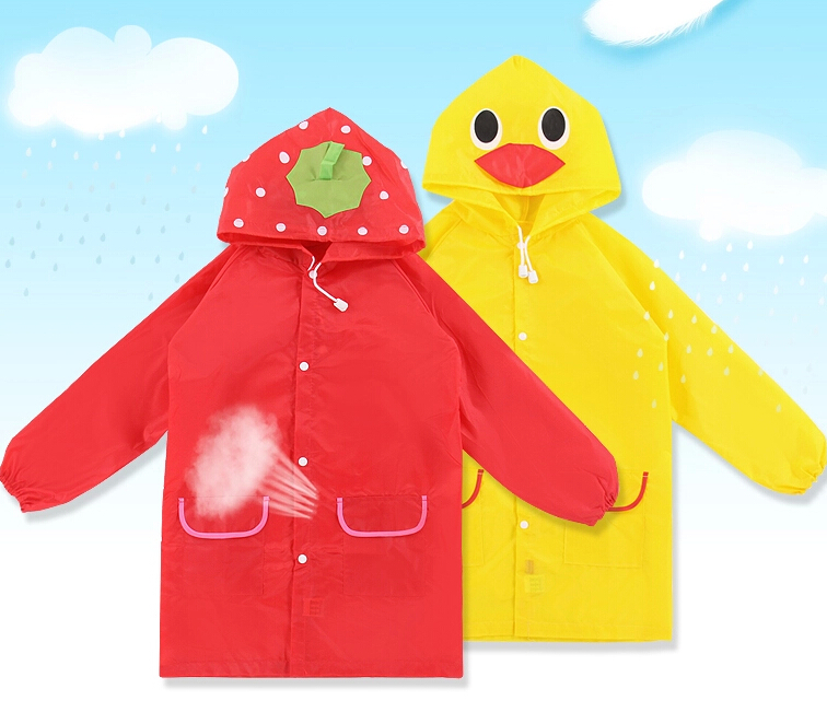 Childrens-Raincoat-RainwearRain-suitKids-Waterproof-Animal-Raincoat-Duck-Raincoat-52100