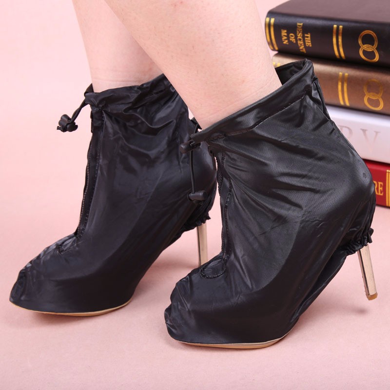 Women-Waterproof-Rain-Shoes-Cover-Boots-High-Heel-Shoes-Slip-Resistant-Overshoes-Rain-Gear-1104649