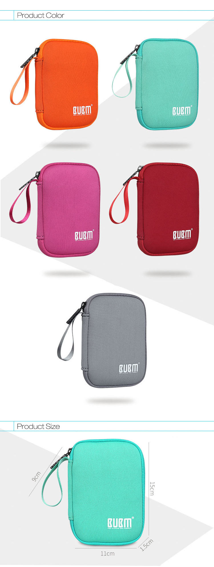 BUBM-BM-DH005-Waterproof-Shockproof-Hard-Carrying-Case-Portable-Hard-Shell-Travel-Storage-Bag-1178012