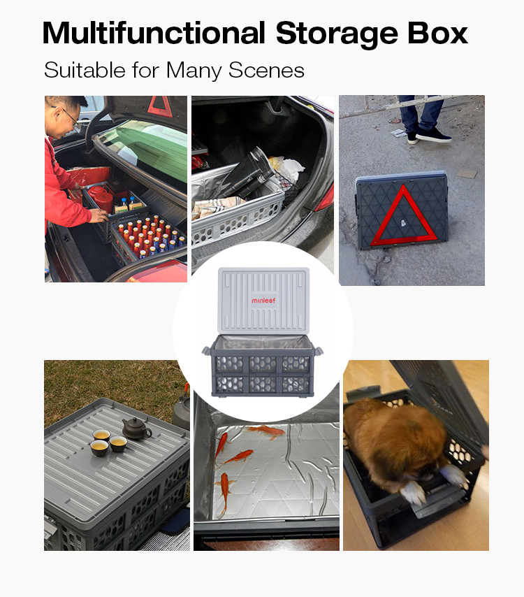 28L-Car-Foldable-Plastic-Storage-Box-Organizer-Box-with-Waterproof-Bag-amp-Warning-Sign-Water-Bucket-1261152