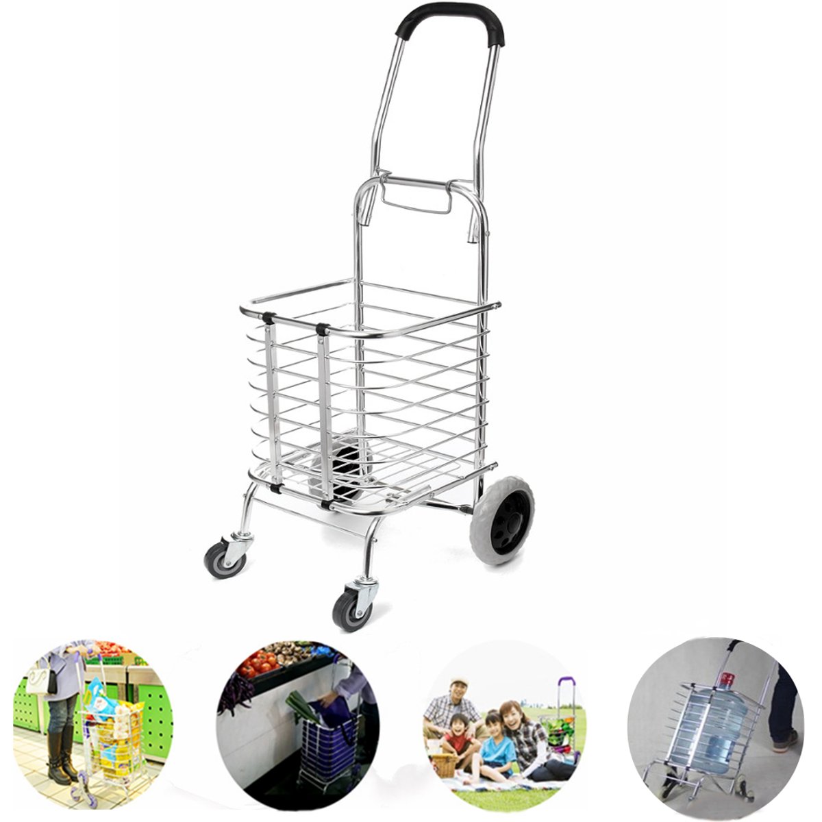 Folding-Portable-Shopping-Basket-Cart-Trolley-Trailer-Four-Wheels-Aluminum-Alloy-Storage-Baskets-1395807