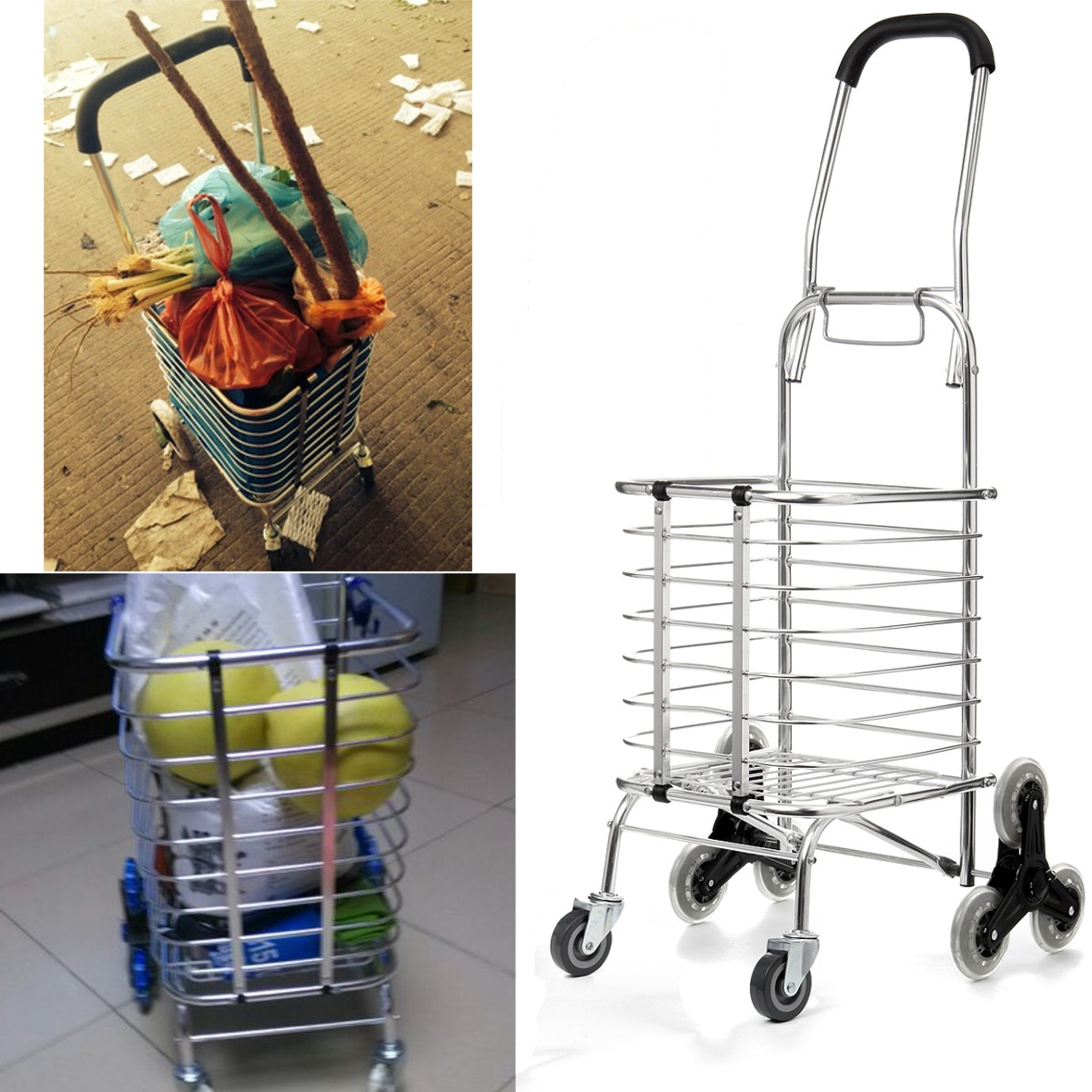 Folding-Portable-Stair-Climbing-Shopping-Cart-Trolley-Ladder-Climb-Eight-Wheels-1395296