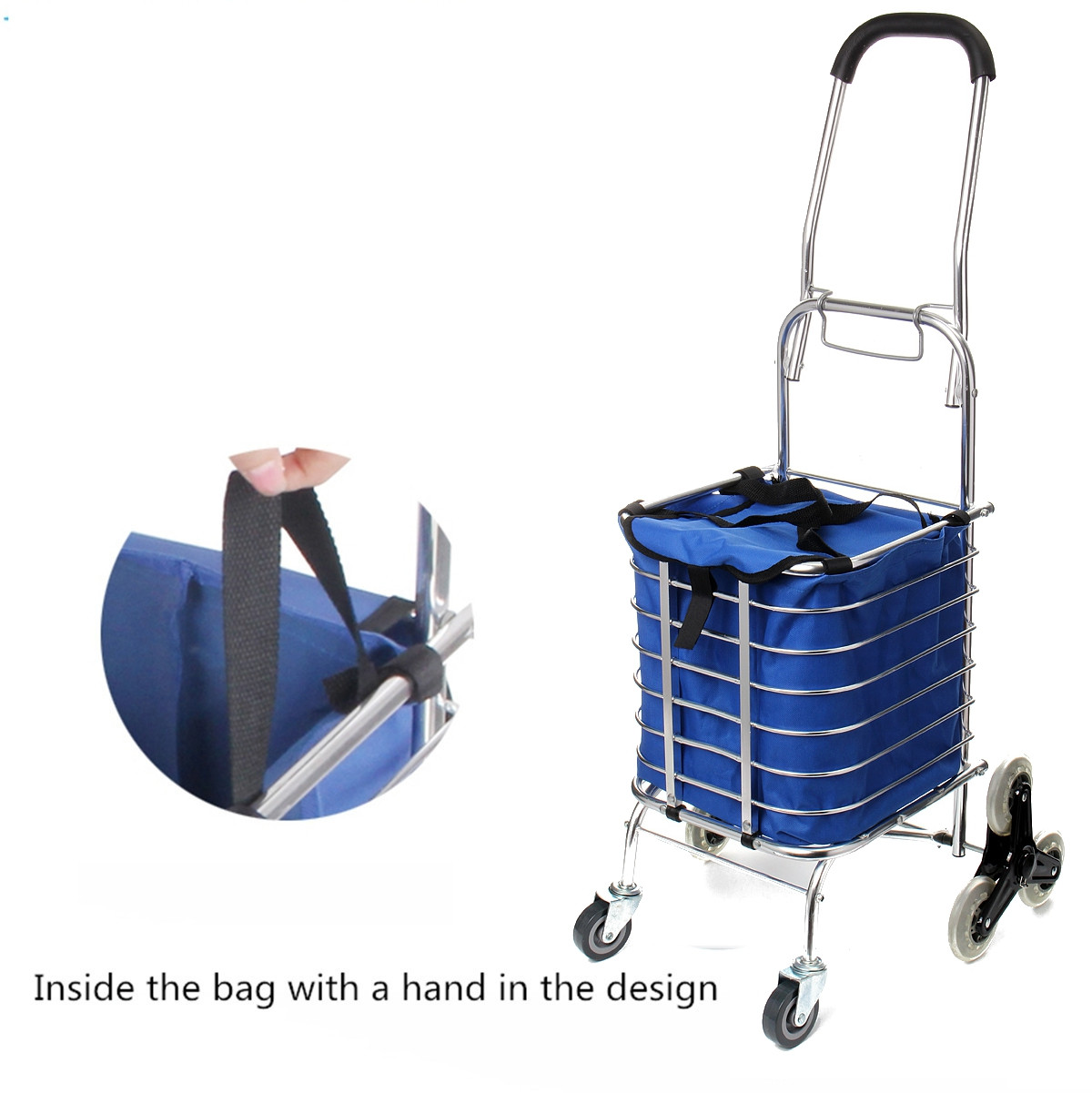 Folding-Portable-Stair-Climbing-Shopping-Cart-Trolley-Ladder-Climb-Eight-Wheels-1395296