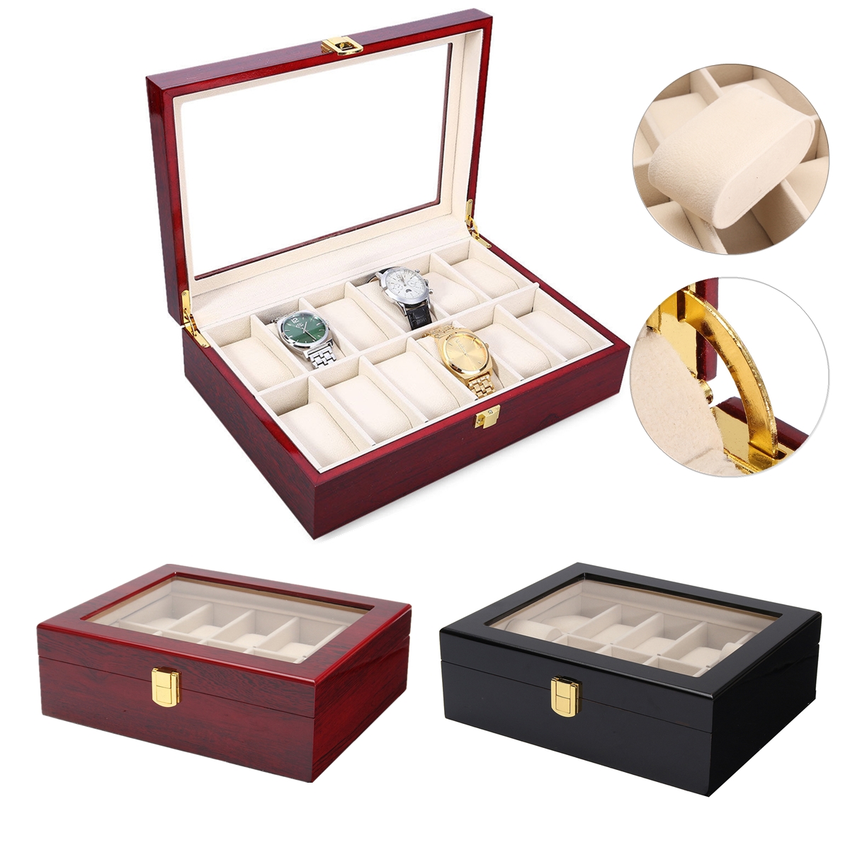 10-Grids-Retro-Red-Wooden-Watch-Display-Case-Durable-Packaging-Holder-Jewelry-Collection-Storage-Wat-1304875