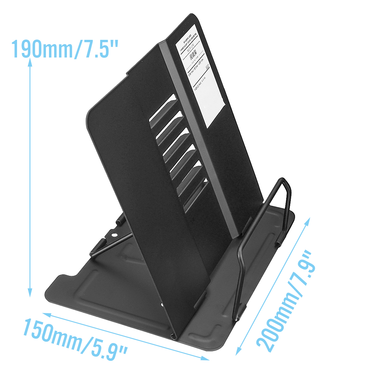 Book-Stand-Cookbook-Holder-For-Desk-Reading-Rest-Textbook-Display-Tabletop-Plastic-Board-1406587