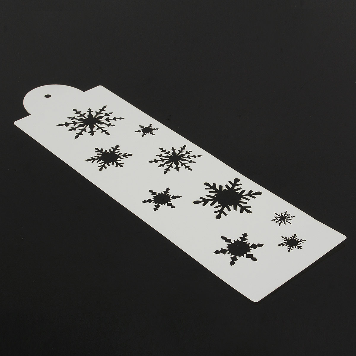 Snowflake-Side-Cake-Stencil-Border-Designer-Decorating-Craft-Cookie-Baking-Tool-1089825