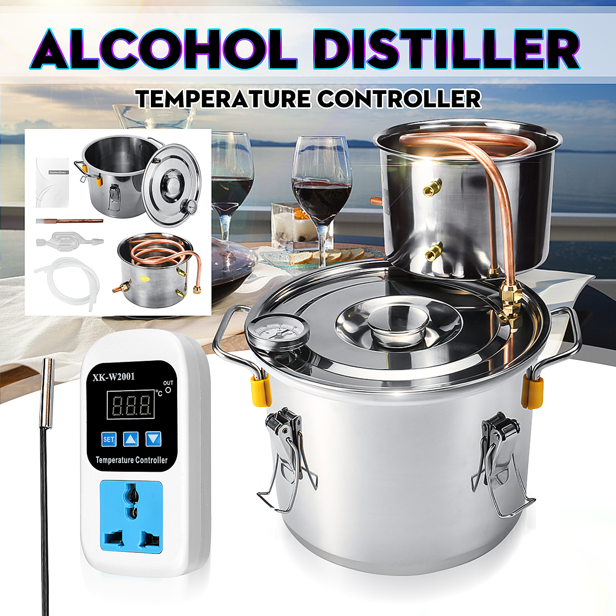 10L-New-Copper-Distiller-Moonshine-Alcohol-Still-Stainless-Thermometer-DIY-Home-Brew-Kit-1158000