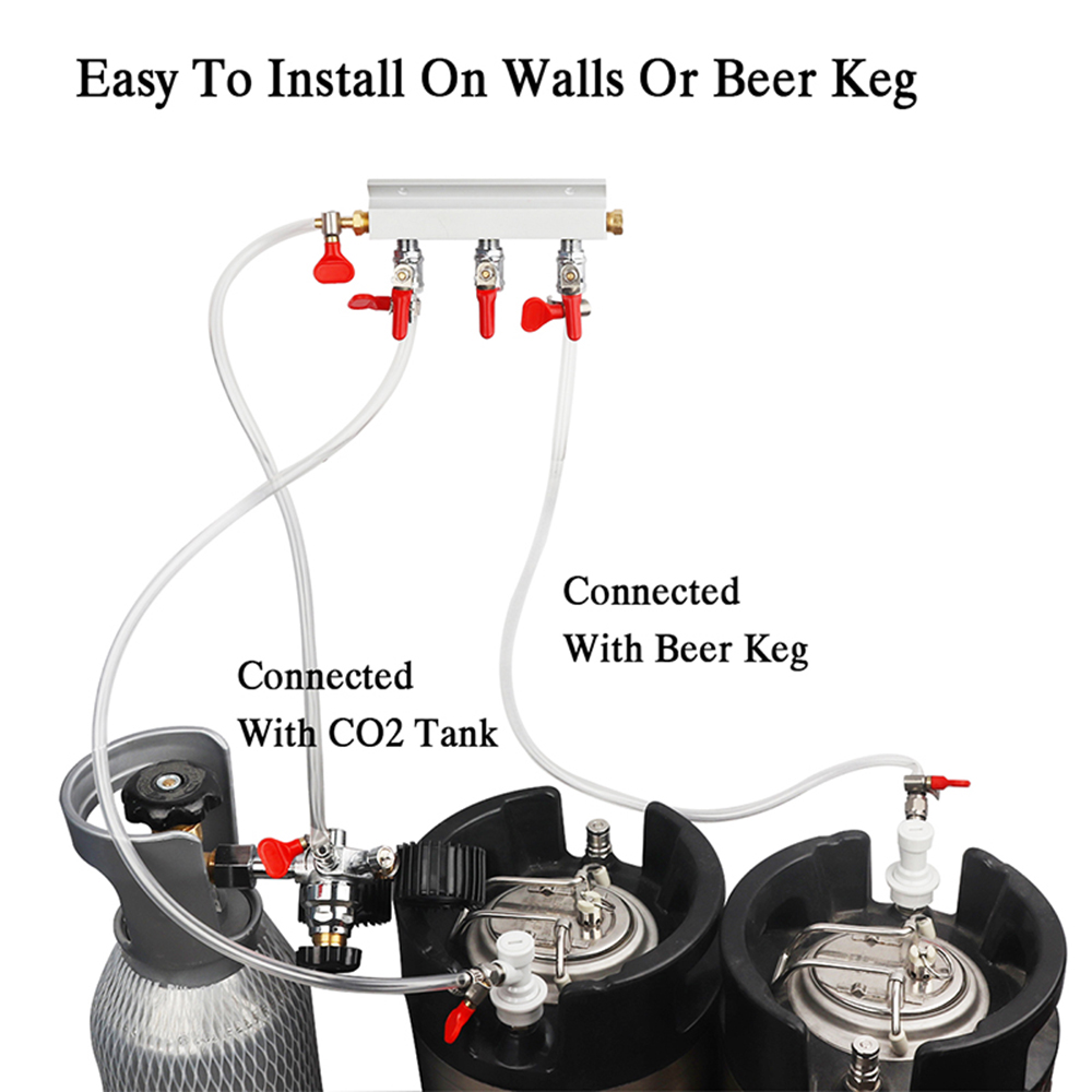 3-Way-CO2-Gas-Distribution-Block-Manifold-With-7mm-Hose-Barb-Wine-Making-Tools-Draft-Beer-Dispense-1381346