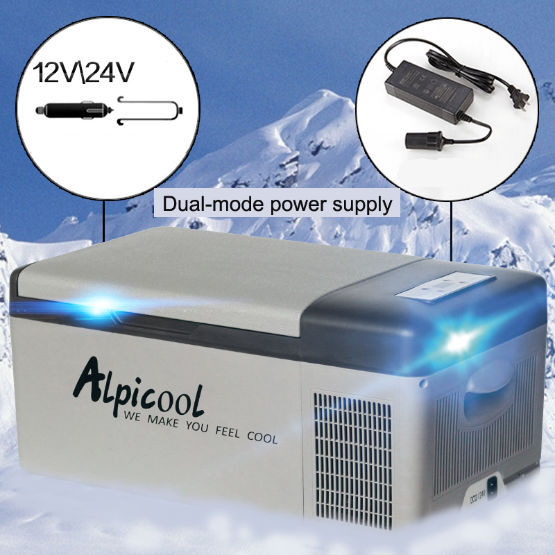 Alpicool-15L-1224V-Portable-Freezer-Camping-Car-Boating-Caravan-Bar-Mini-Fridges-by-APP-Car-Refriger-1347141