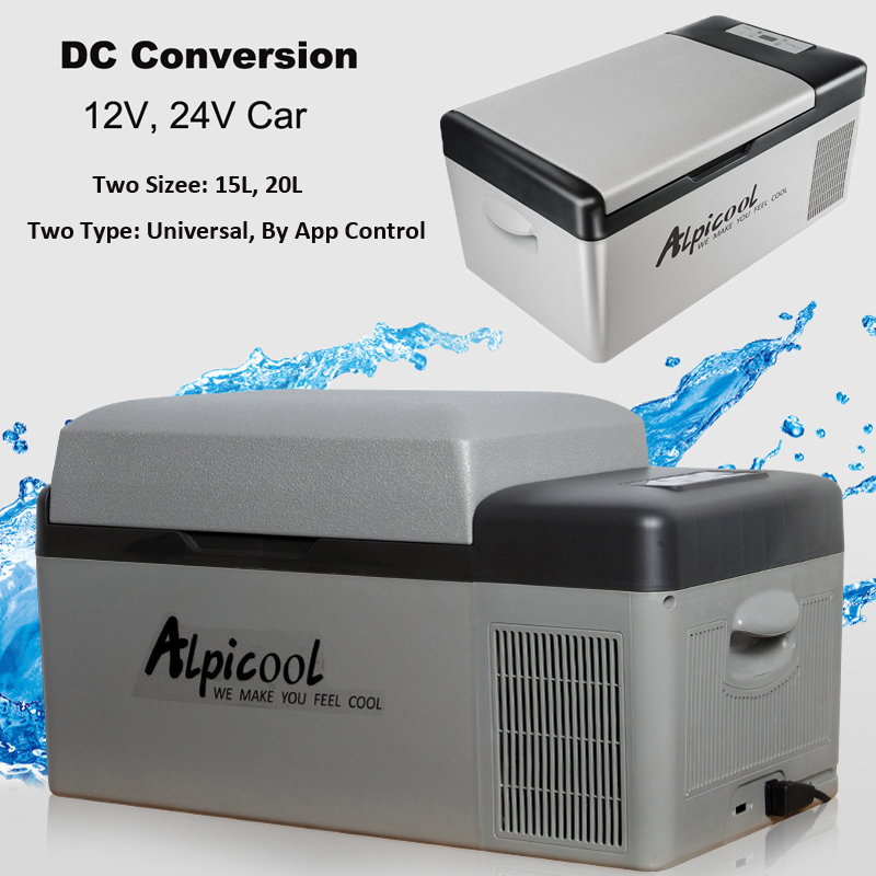 Alpicool-15L-1224V-Portable-Freezer-Camping-Car-Boating-Caravan-Bar-Mini-Fridges-by-APP-Car-Refriger-1347141