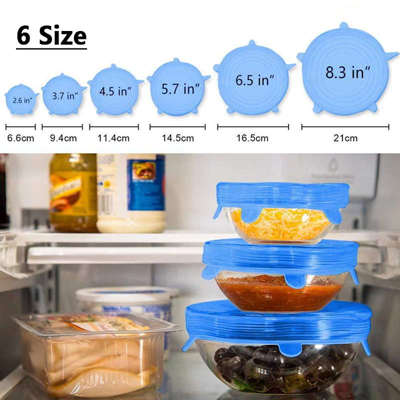 6PCS-Reusable-Food-Cover-Fresh-Keeping-Sealing-Stretch-Lid-Kitchen-Storage-Container-Silicone-Lid-1397386