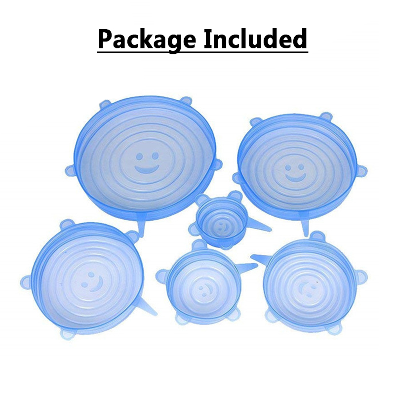 6PCS-Reusable-Food-Cover-Fresh-Keeping-Sealing-Stretch-Lid-Kitchen-Storage-Container-Silicone-Lid-1397386