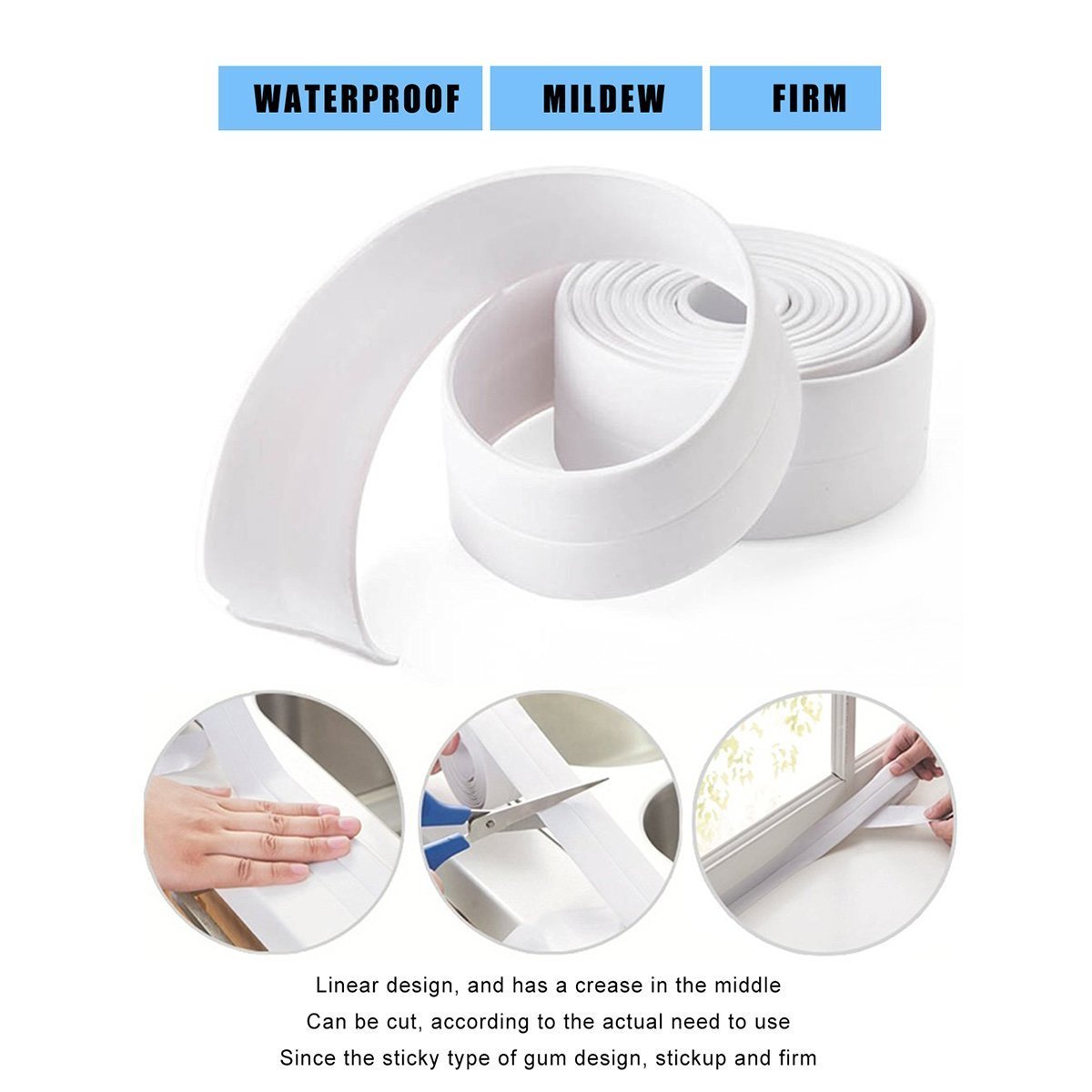Honana-38mm-Kitchen-Bathroom-Self-Adhesive-Wall-Seal-Ring-Tape-Waterproof-Tape-Mold-Proof-Edge-Trim--1278965