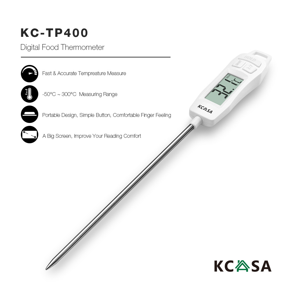 KCASA-KC-TP400-Pen-Shape-High-performing-Instant-Read-Digital-BBQ-Cooking-Meat-Food-Thermometer-1206730