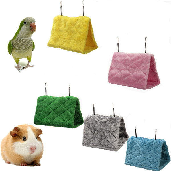 M-Size-Bird-Hamster-Hanging-Cave-Cage-Hammock-Tent-Bed-Bunk-Parrot-Toy-988487
