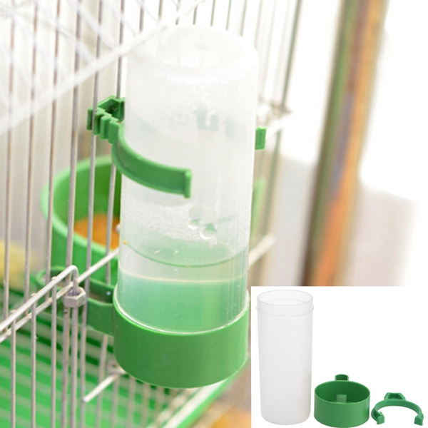 Parrot-Bird-Drinker-Feeder-Watering-Plastic-With-Clip-For-Aviary-Budgie-Cockatiel-986367