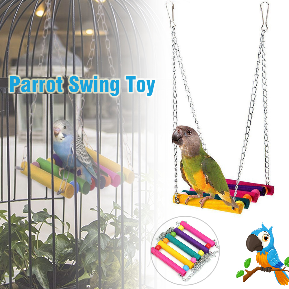 Parrot-Toy-Colorful-Wooden-Swing-Suspension-Bridge-Standing-Bar-Bird-Cage-Accessories-Pet-Toys-1372420